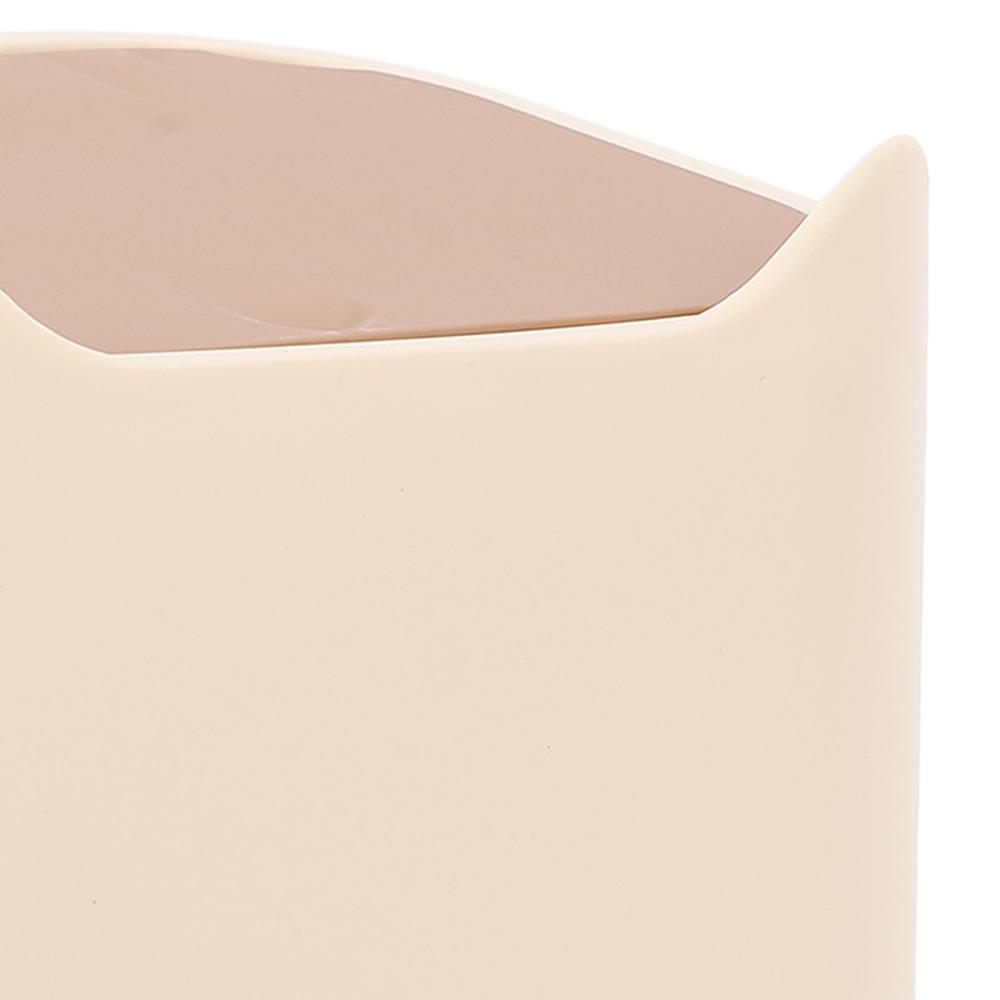 Odor Resistant Cat Waste Garbage Can with Press Type Lid Multipurpose Trash Bin  Cat Litter Area