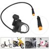 Left Hand EBike Thumb Throttle 3 Pin Connector Speed Governing Throttle  Electric Scooters