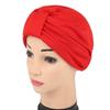 New Stretch Thin Two-Band Indian Muslim Hijab Head Wrap Hat