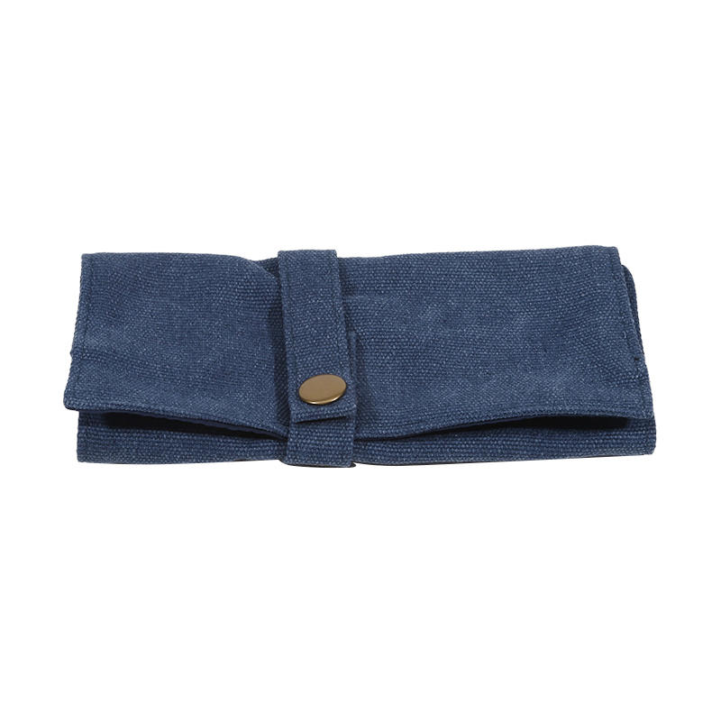 Portable Women Men Roll-Up Watch Band Storage Case Pouch Lightweight Travel Watch Roll Organizer