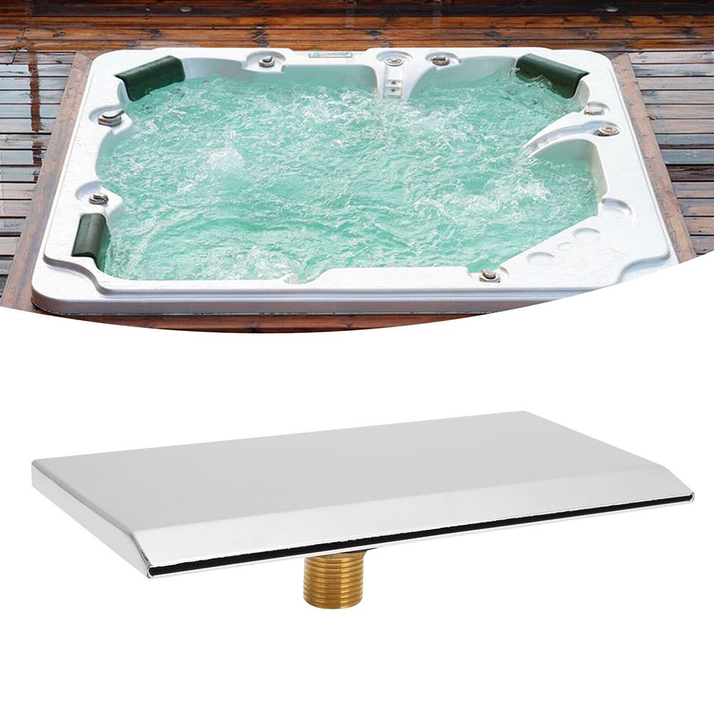 Swimming Pools Pool Waterfall Fount Easy Install Stainless Steel
