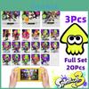 Conjunto de Cartas Amiibo Jet Warrior Splatoon3 Para Nintendo Switch Edição Limitada Cartas de Roupa Incluídas
