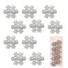 Super Flash High-end Diamond-studded Christmas Snowflake Hairpin Full of Diamond Metal Bangs Clip Hairpin Hair Accessories