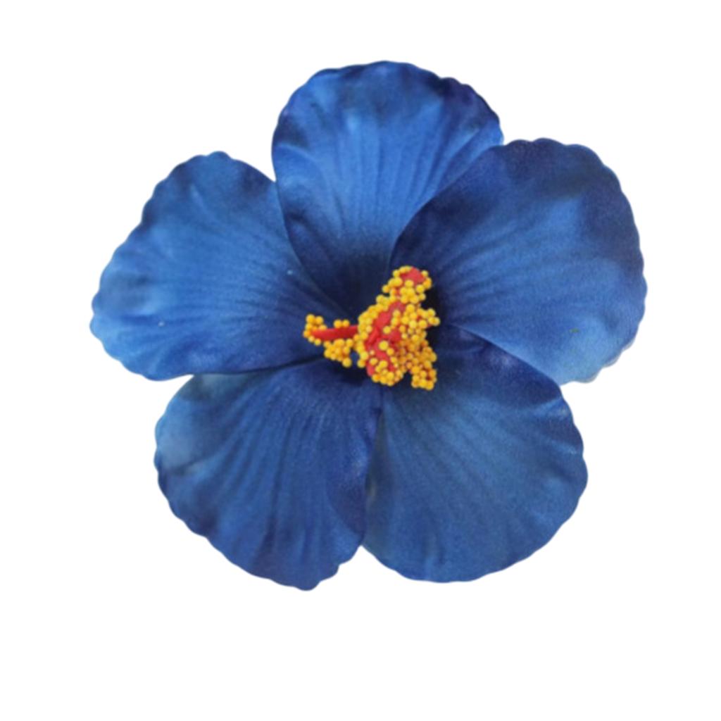 Siumlation Flower Hair Clip For Women And Girl Hibiscus Hair Barrette Hair Accessories For Vacation and Beach Parties