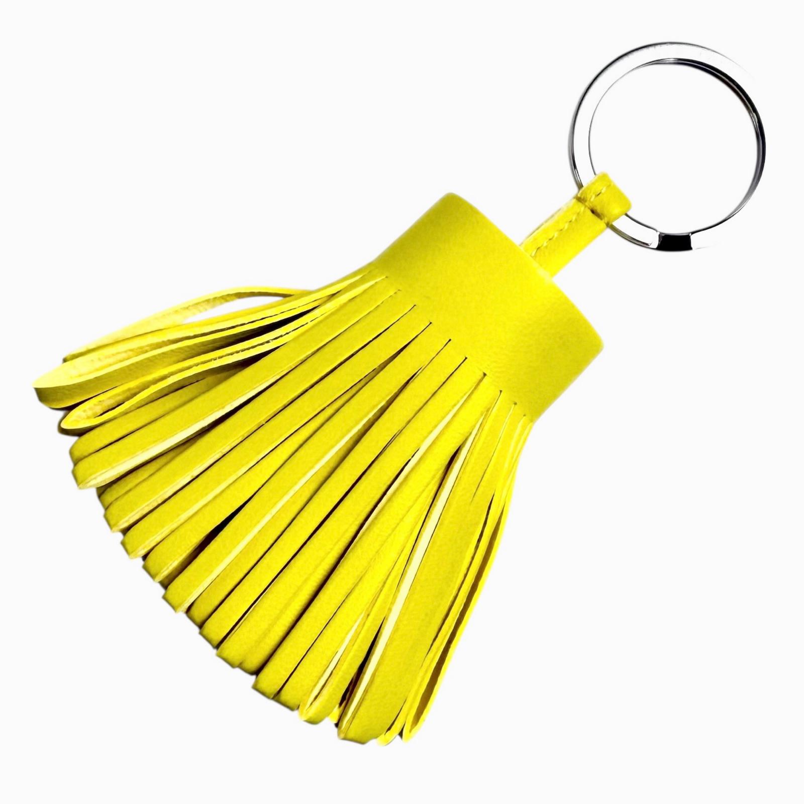 

Pristine HERMES Bag charm Carmen yellow Anyo Miro Women Used