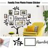 3D Acrylic Family Photo Tree Wall Stickers For Living Room DIY Photo Frame Tree Mirror Decal Home Decorative Art Wall Decals