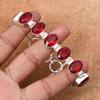 Grenat Pierre précieuse : Bracelet Bijou en Argent Sterling 925 Fait Main Multi-Pierres Précieuses