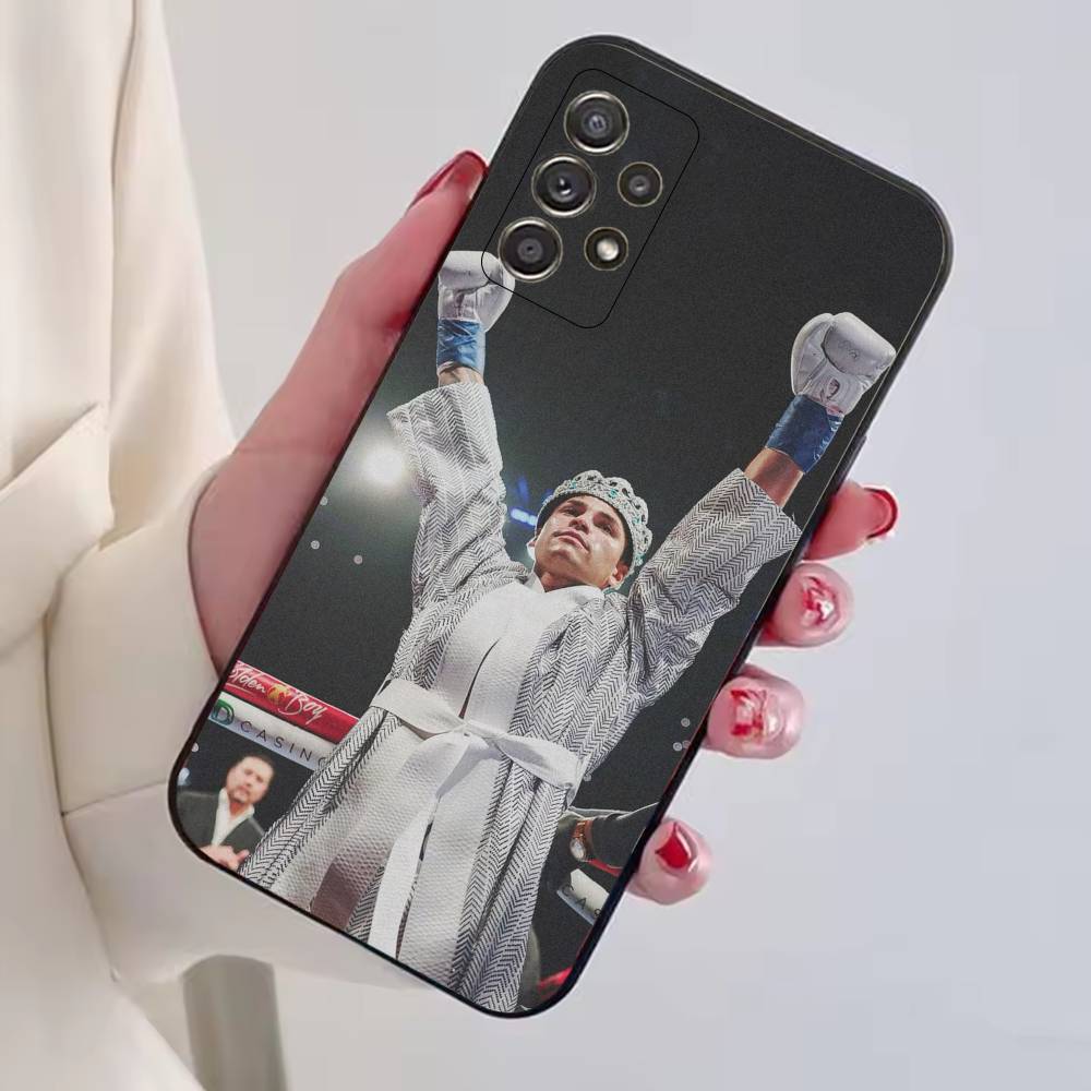 R-Ryan Garcia Boxing Star Phone Case Black Silicone Soft For Samsung S25,S24,S21,S22,S23,S30,Ultra,S20,Plus,Fe,Lite