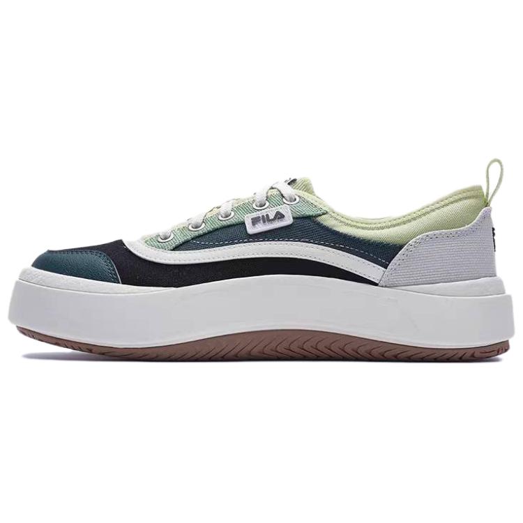 

New FILA JELLYFISH Wear resistant And Lightweight Low top Canvas Shoes Men s Black Green F12M421305FBR 41