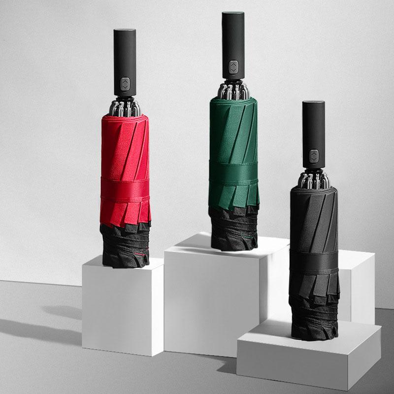 2020 Hot 10k Automatic Inverted Umbrella/Travel Portable Windproof  Anti-UV Folding Umbrellas Rain For Men Women  Male Parasol