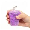 ASMR Sound Squeeze Fidget Toys Hademade Creative Milk Tea Fidgets  for Classroom Prizes