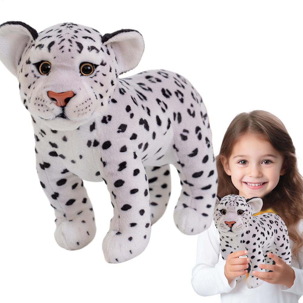 Stuffed Animal Tiger Doll Soft Tiger Stuffed Animal Cute Plush Toys Zoo Throw Pillow Animal Wild Stuffed Doll for Bedroom & Sofa