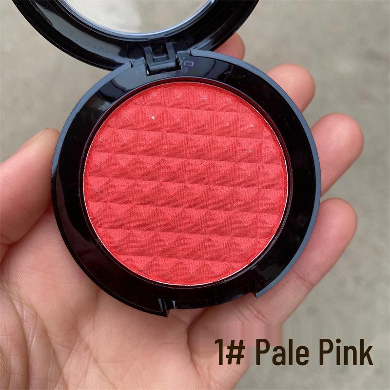 

Rihao Shimmering Blush 8809 with Mirror & Brush - Stage Makeup Rouge.