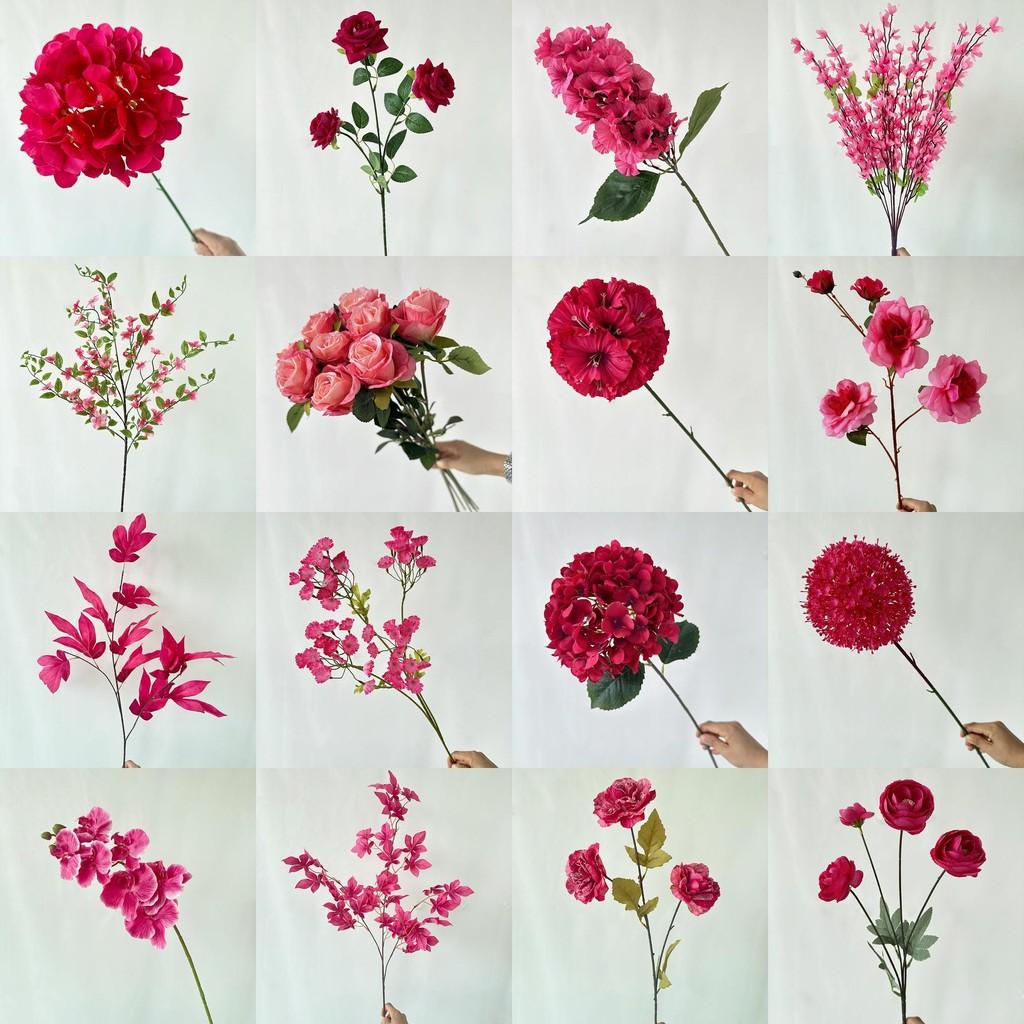 Hydrangea Rose Peony Artificial Flower Wedding And Event Home Gift Decoration