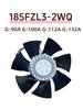 Variable Frequency Motor Fan with Pure Copper Wire 185-400fzl3-2w G100a 380V