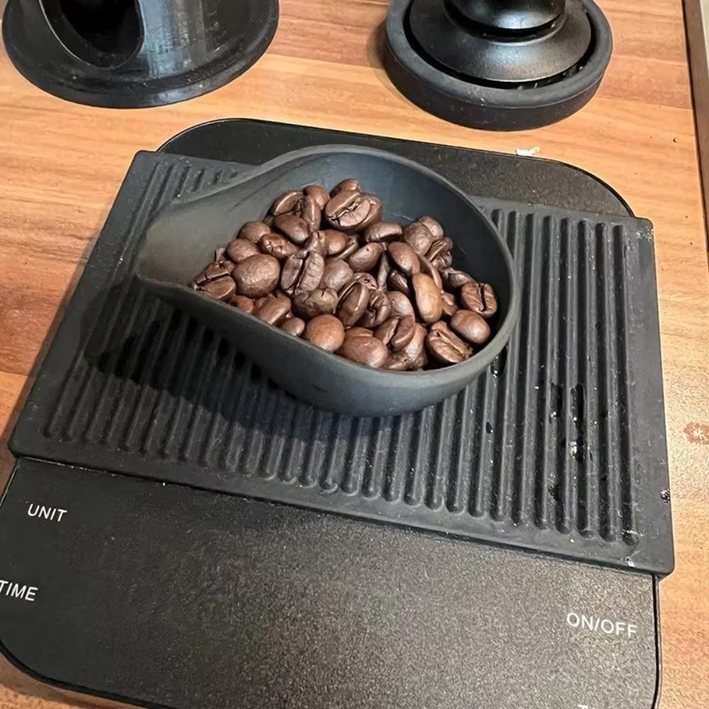 Anti-fall Coffee Bean Dosing Cup Shovel Design Separator Tray Dosing Vessel  Loose Leaf Tea