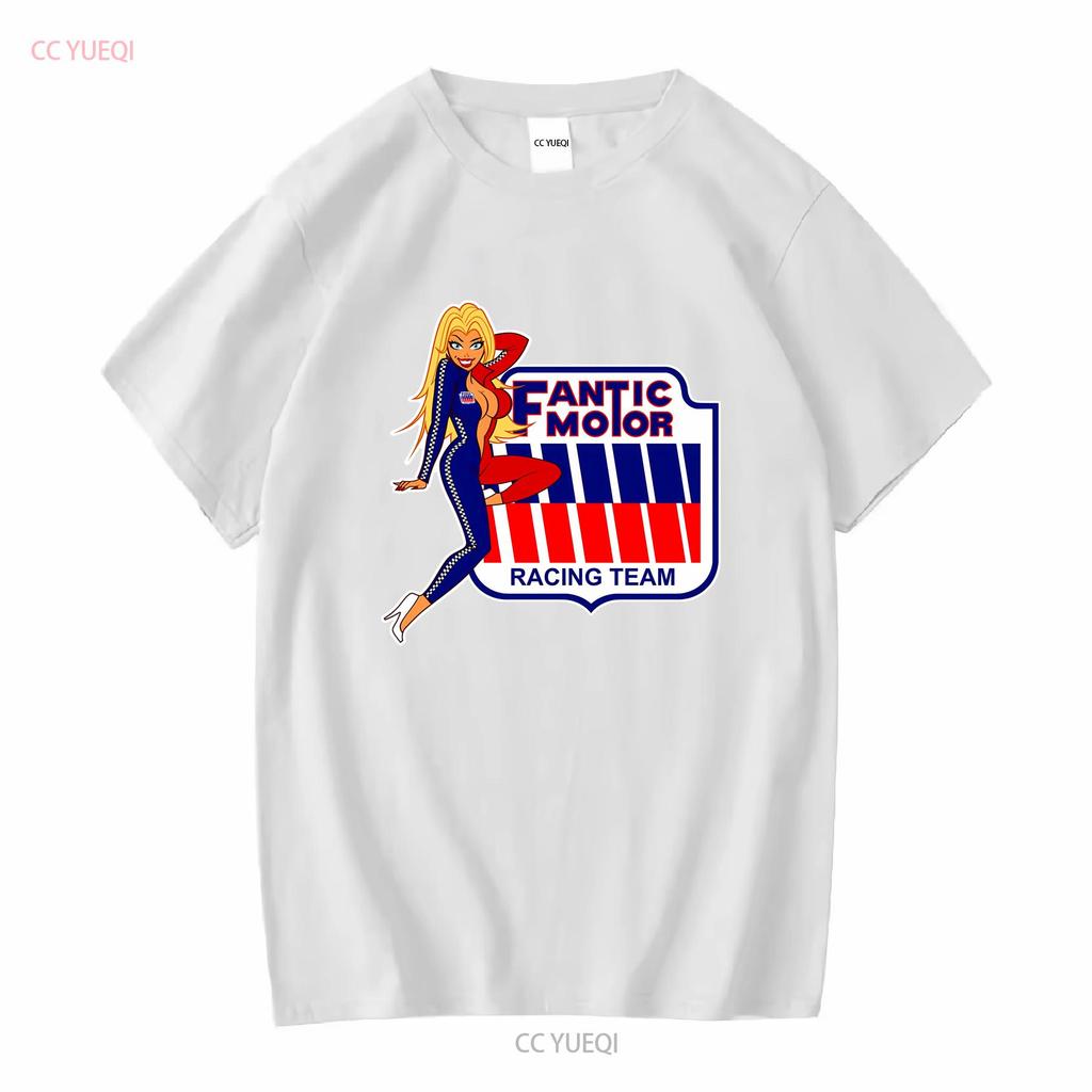 New T Shirt Fantic Motor Logo Funny Size S To 5XL Long or Short Sleeves Vintage Washed Comfortable Fashion
