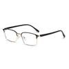 Blue Light Filter Eyeglasses Men's Retro Business Eyeglass Lightweight Glasses Clear Vision