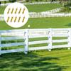10-Piece Electric Fence Gate Handle Set with Spring and Insulator | Ideal Livestock Fence Accessory for Farms and Ranches (Yellow)