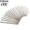 10 stks / set 0,3 mm-3 mm mini micro hss spiraalboor boorgereedschapset