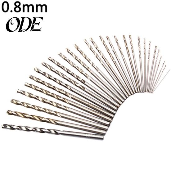 10 stks / set 0,3 mm-3 mm mini micro hss spiraalboor boorgereedschapset