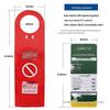 Scaffold Site Safety Overhaul: Fire Extinguisher Inspection and Warning Label Tag