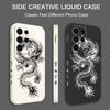 Dragon phone case for Samsung Galaxy S24 S23 S22 S21 S20 note 10 20 ultra plus fe A73 A72 A71 A55 A54 A53 A52 A51 back cover