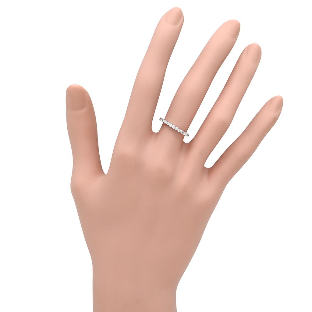 NON BRAND - Diamond 0.3ctRing ring K18WG/diamond #8.5(JP Size) Array