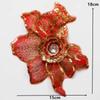 Mode Bestickter Pailletten-Aufnäher Netz-Applikation DIY 3D-Blumen-Aufnäher Stoff Spitzenbesatz Strassstein-Aufnäher Kleidung Dekoration