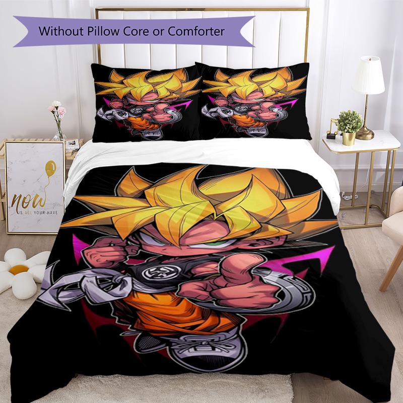 Naruto Comforter Cover Set Perfect for Bedrooms Machine Washable Perfect Gift for Friends Family