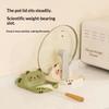 1Pcs Abs Lid Holder Bear Shape Design Countertop Mount Kitchen Counter Organizer Creative Multi-Functional Storage