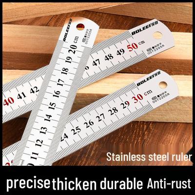 Präzisionslineal aus Edelstahl - Erhältlich in 15cm, 30cm, 50cm und 1m Ausführungen
