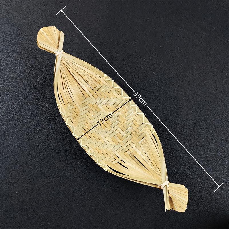 Плетеная корзина из бамбука ручной работы - Маленькая сумочка для демонстрации десертов и конфет