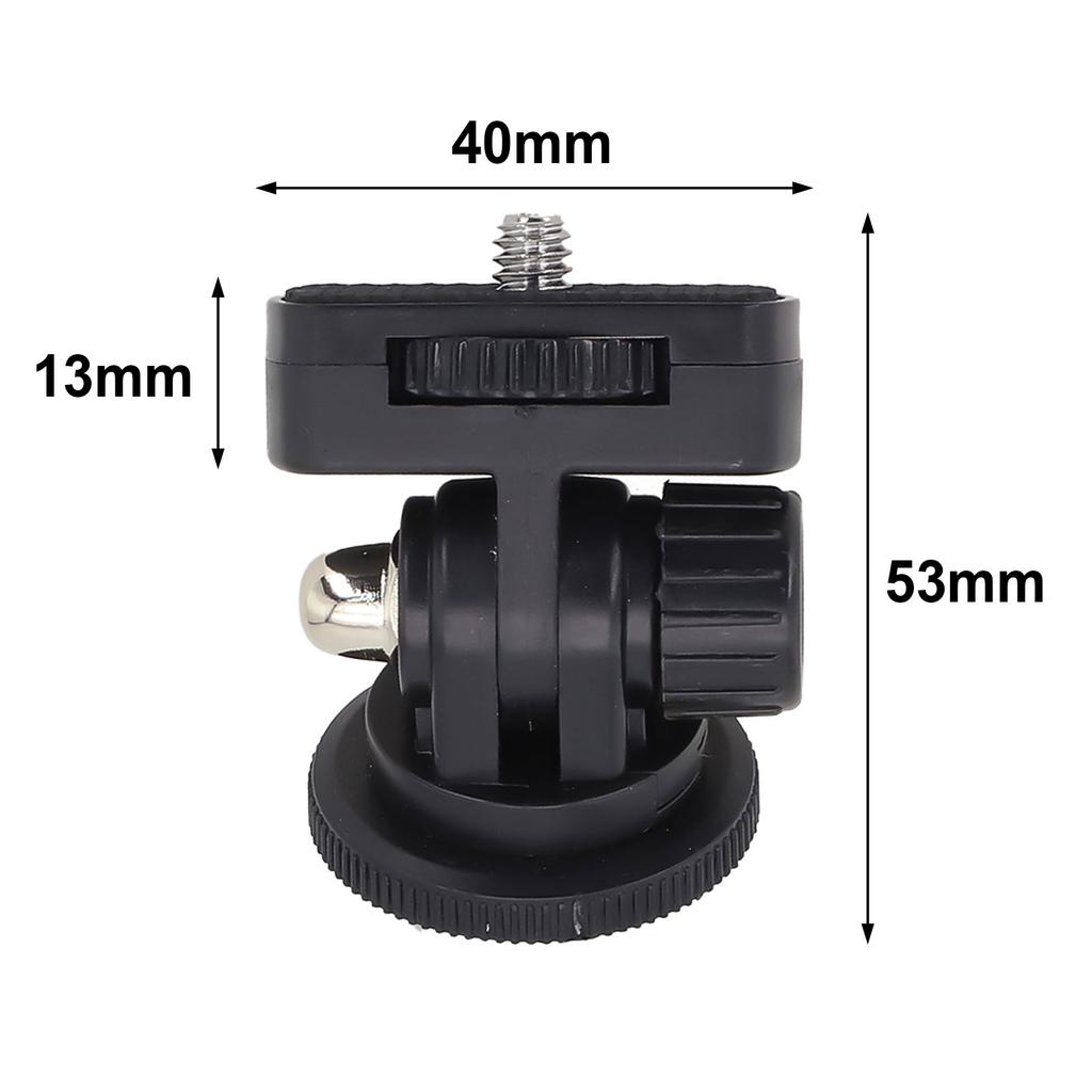 Plastic Hot Cold Shoe Base Mount 1/4 Screw Cold Shoe Mount Adapter For DSL RMirrorless Cameras Flash LED Light Monitor