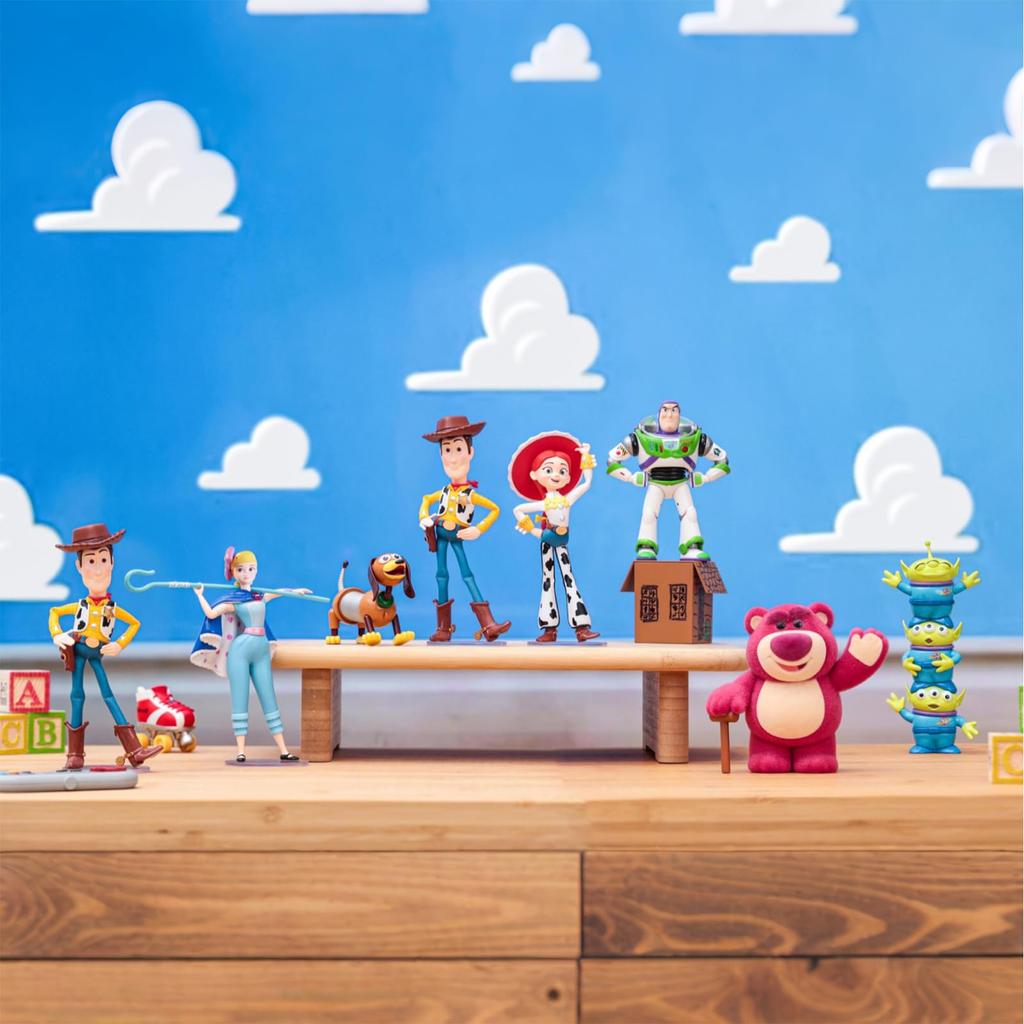 TOP TOY Disney Toy Story 30th Anniversary Series Box 6 Gachapon Blind Box Figure Soft Vinyl PVC Premium Toy Birthday Present Christmas Gift [Assorted