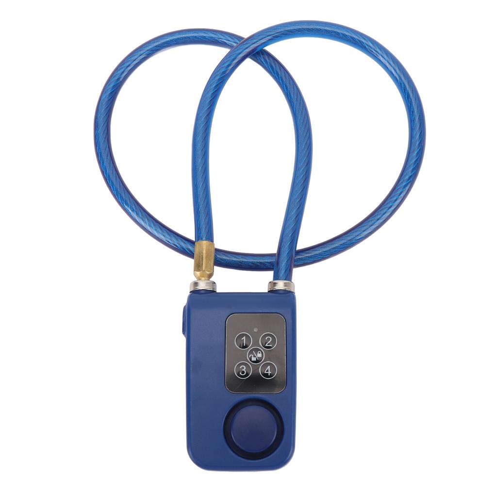 Motorcycle Password Lock Keyless Loud Volume Anti Theft Alarm Low Power Alert Rain Proof Password