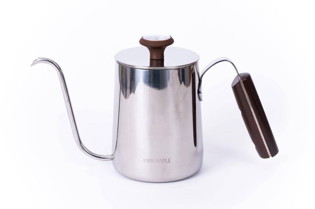 Fire-Maple Antracti Stainless Steel Pour Over Kettle Stainless steel with thermometer 0.7L [Genuine Japanese product]