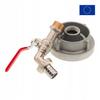 Storz C-52 Hydrant Connector + 3/4" Ball Valve