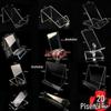 Acrylic Double-Layer Mobile Phone Display Stand and Holder