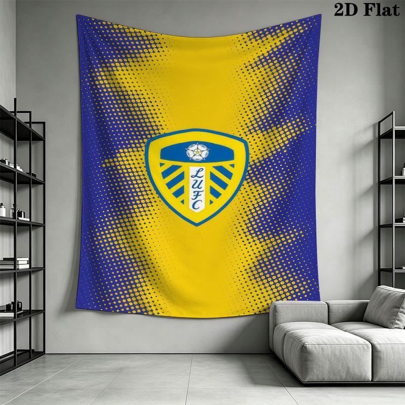 LUFC logo  Wall Hanging Printed Fabric Blanket Decorative Tapestries for Bedroom Living Room Home Decor