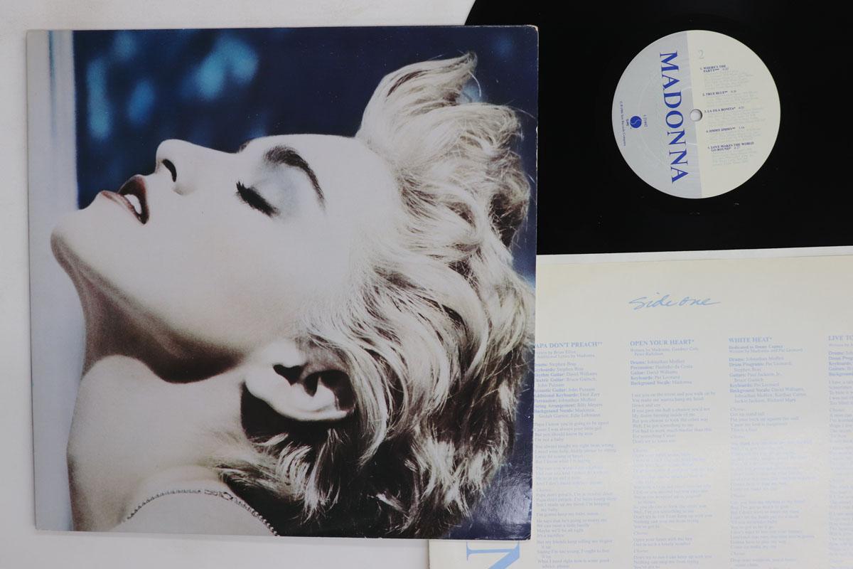 LP Record MADONNA True Blue 125442 SIRE 1986 US Pop Used