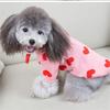 Cute Heart Dog Hoodie Sweatshirt Coat Autumn Winter Pet Dog Clothes Outfit Puppy Yorkie Costume Chihuahua Pomeranian Clothing