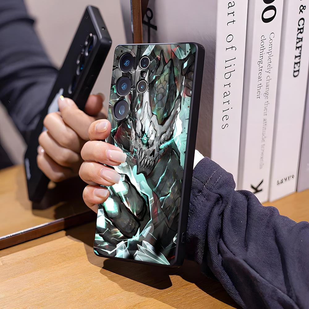 Hot New Anime Kaiju No. 8 Phone Case For Samsung S26 Ultra S25 Edge Ultra S23 S22 S21 S20 Ultra Plus S24 Fe Cover