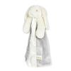 Bunnies by the Bay Baby's Comfort Blanket, Regular Size, Rabbit Design, Gray, Sleeping Cuddle Blanket, byebyebuddy, 0 months and up, 100105
