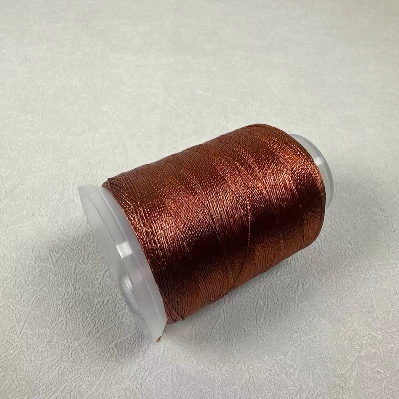 Vibrant Ice Silk Tassel Thread: 51 Colors for DIY Bracelets & Necklaces