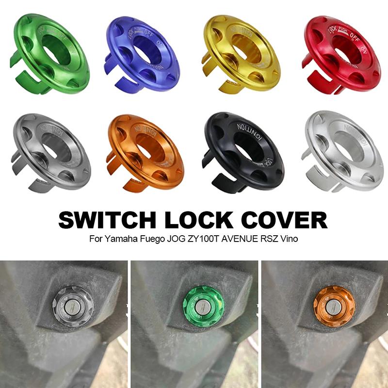 Multicolor Aluminum Alloy Electric Scooter Ignition Switch Lock Cover Durable Finish Perfect For Ebike Modification Refitting