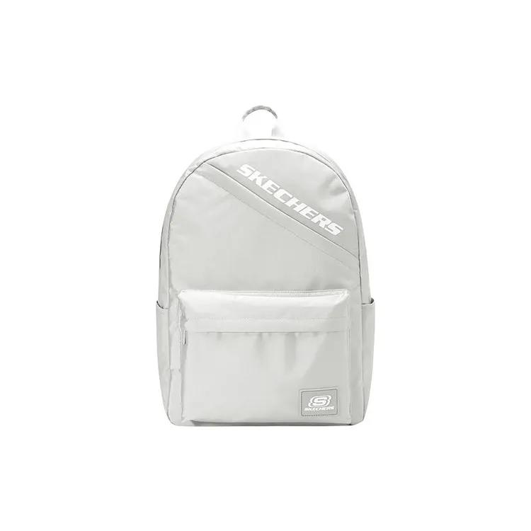 Skechers Fabric Backpack Regular Unisex Lunar Gray (Unisex) Backpacks L422U207 00MV
