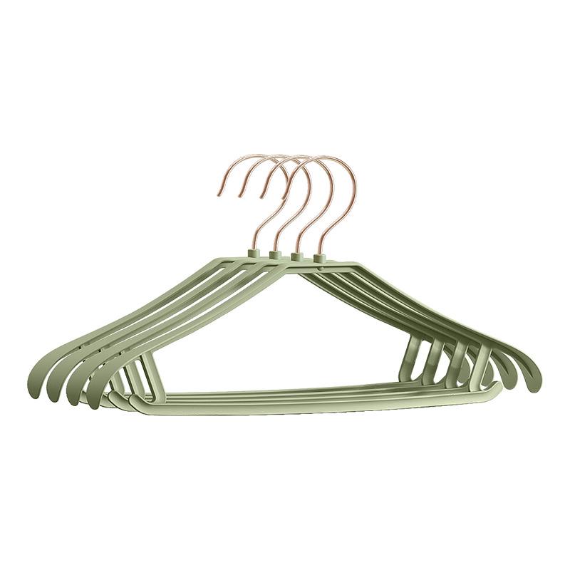 Wide-Shoulder Non-Slip Plastic Hanger for Wet & Dry Clothes, Anti-Shoulder Mark, Ideal for Home & Dorm Use