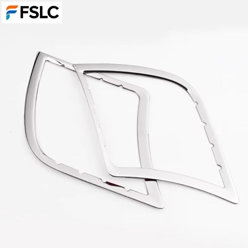 Car Upgrade For Lexus LS500h -2025 Front Bumper Grille Side Vent Trim Fog Light Cover ABS Chrome Car Accessories