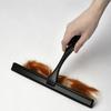 10/12'' INCH Shower Window Squeegee Silicone Rubber Blade With Adhesive Hook For Bathroom Hotel Mirror Glass Car Cleaning Tools
